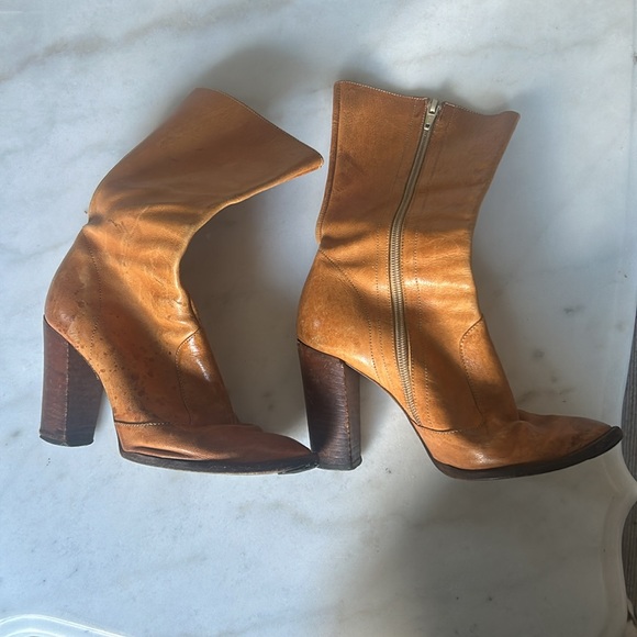 Mark Jacobs light brown leather boots - Picture 2 of 5